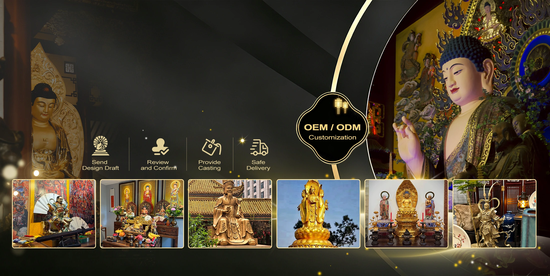 ผู้ผลิตรูปปั้นเทพระดับไฮเอนด์ของจีน